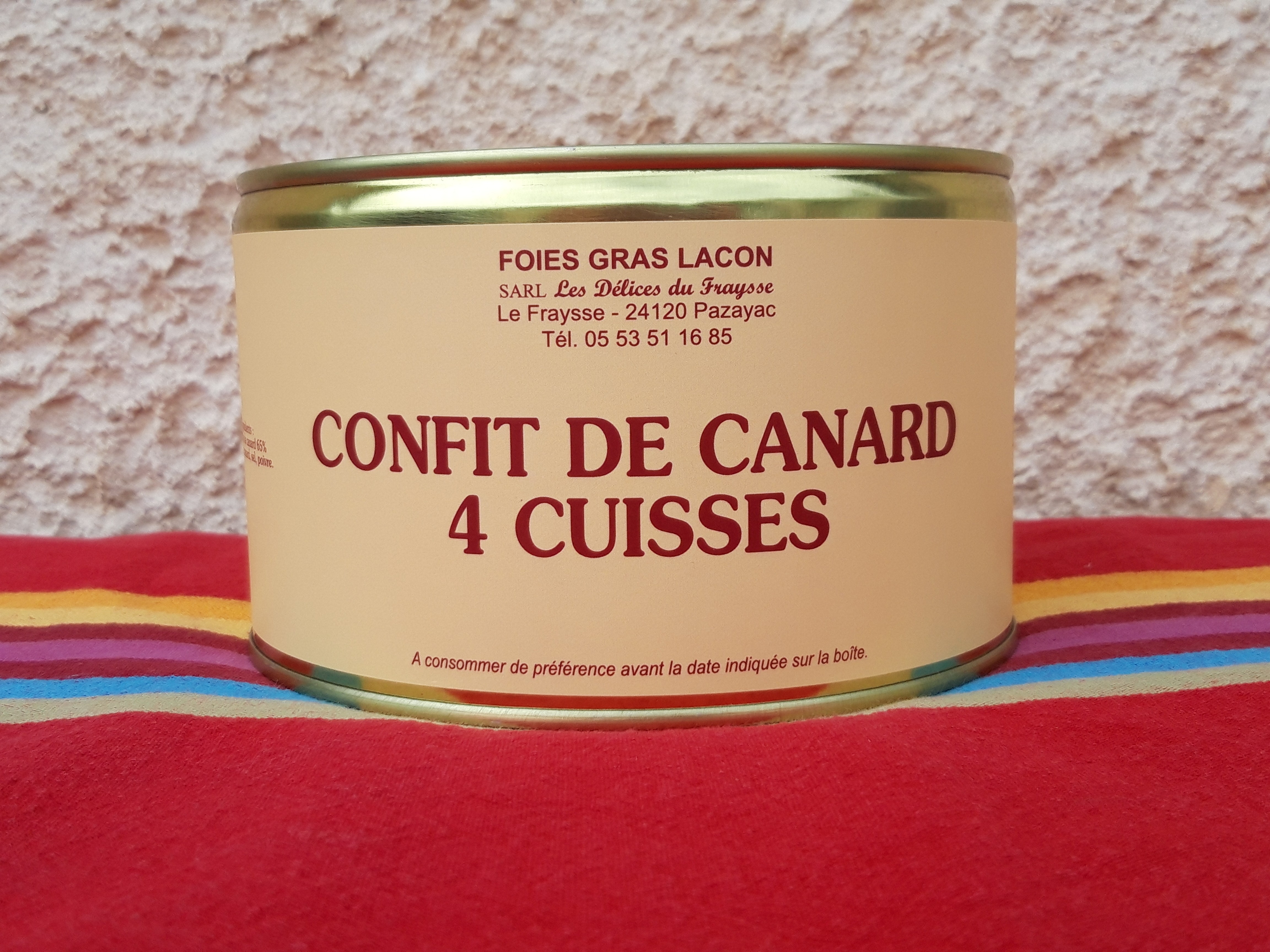 Confit de canard 1400g