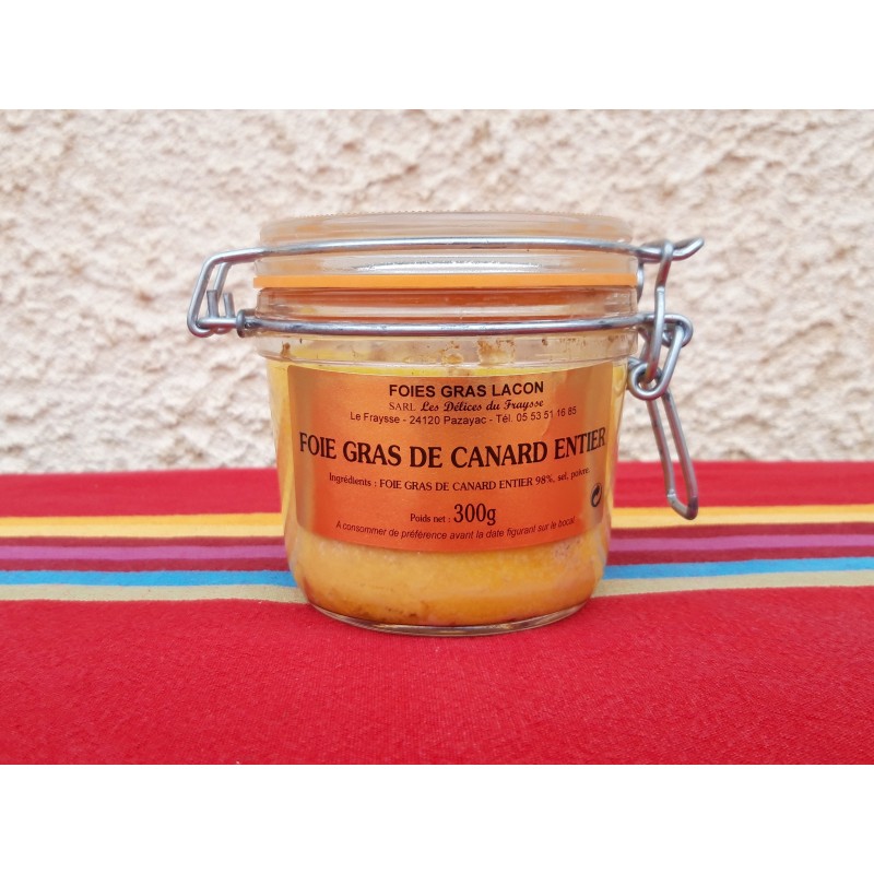 Foie gras entier de canard, 300g