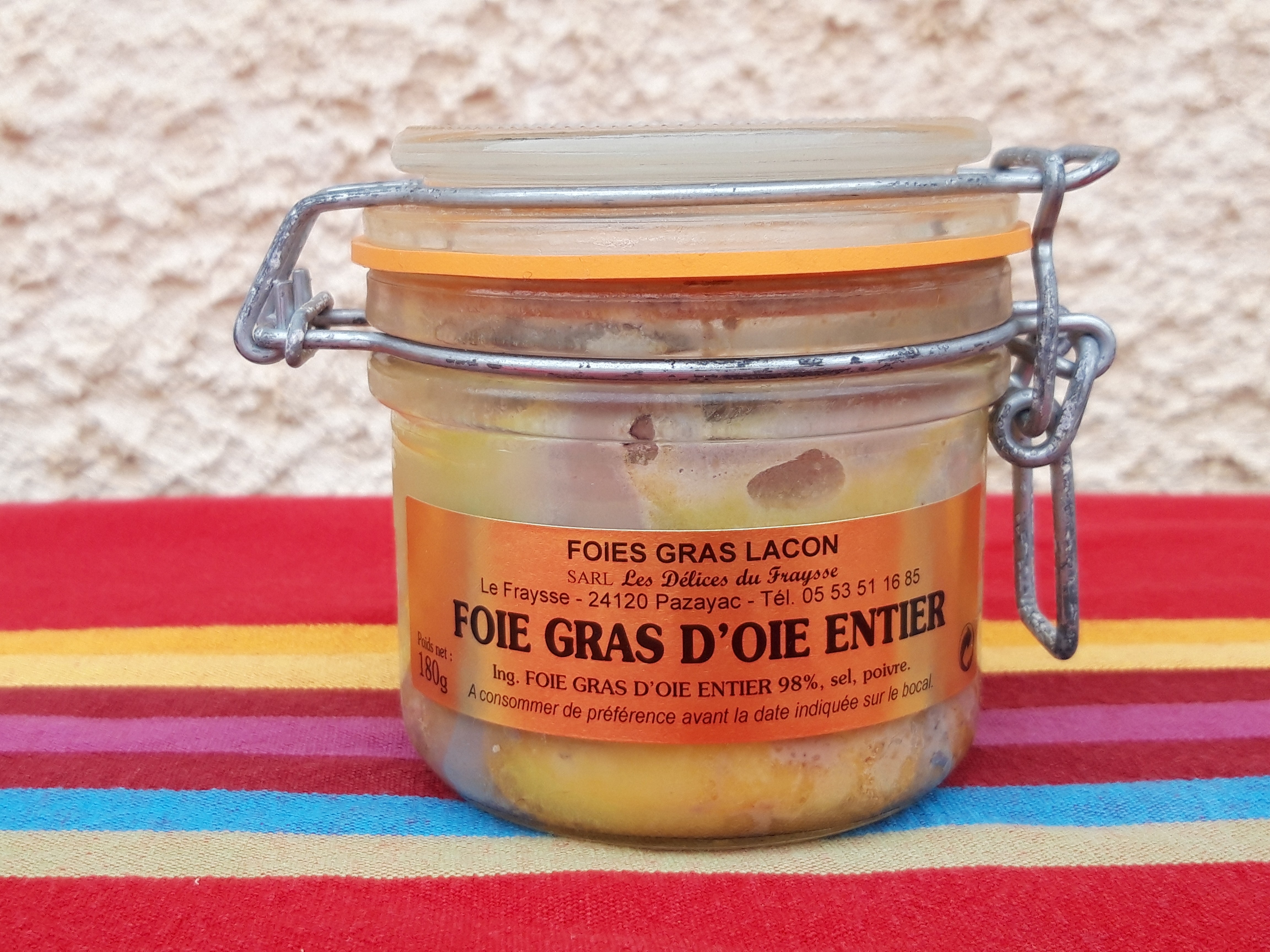 Foie gras d'oie 180g