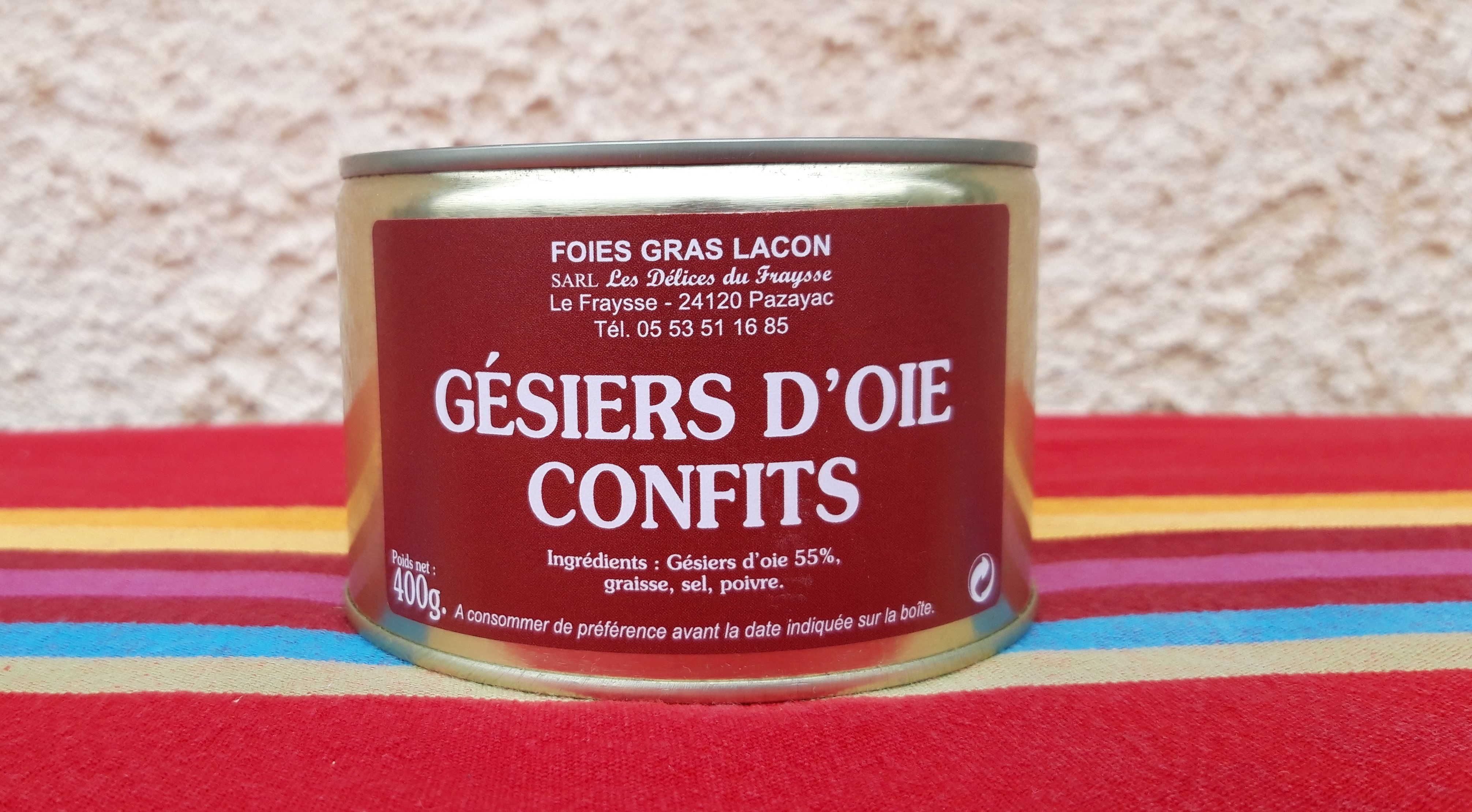 Gésiers d'oie confits