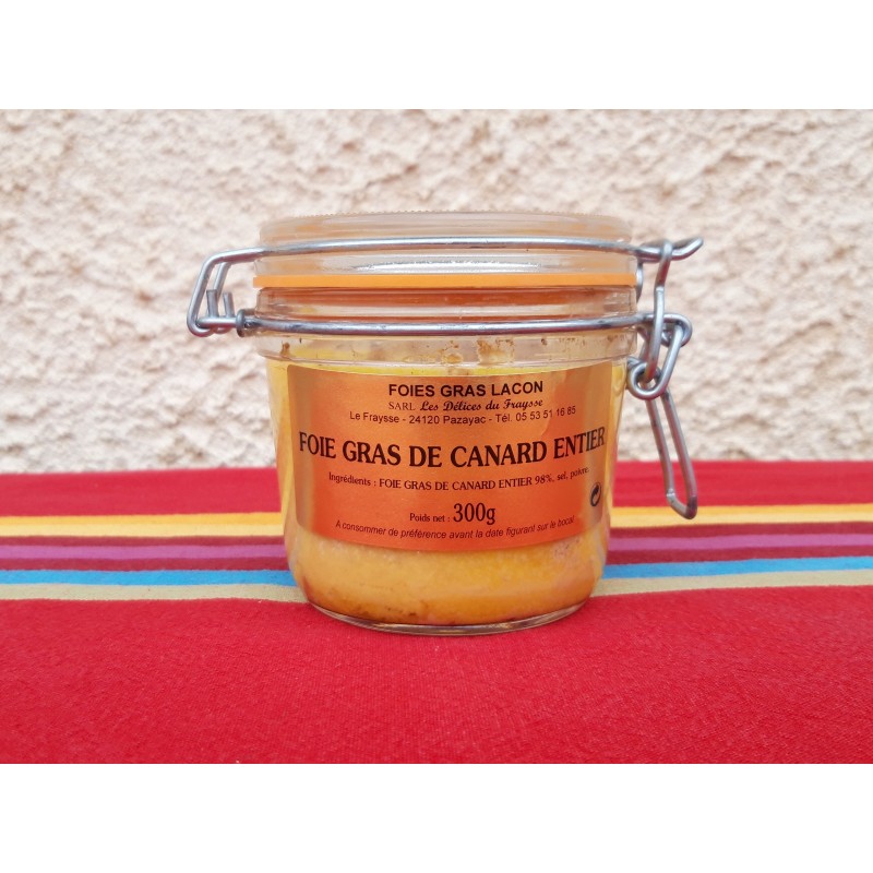 Foie gras mi cuit 300g - Foies Gras Lacon