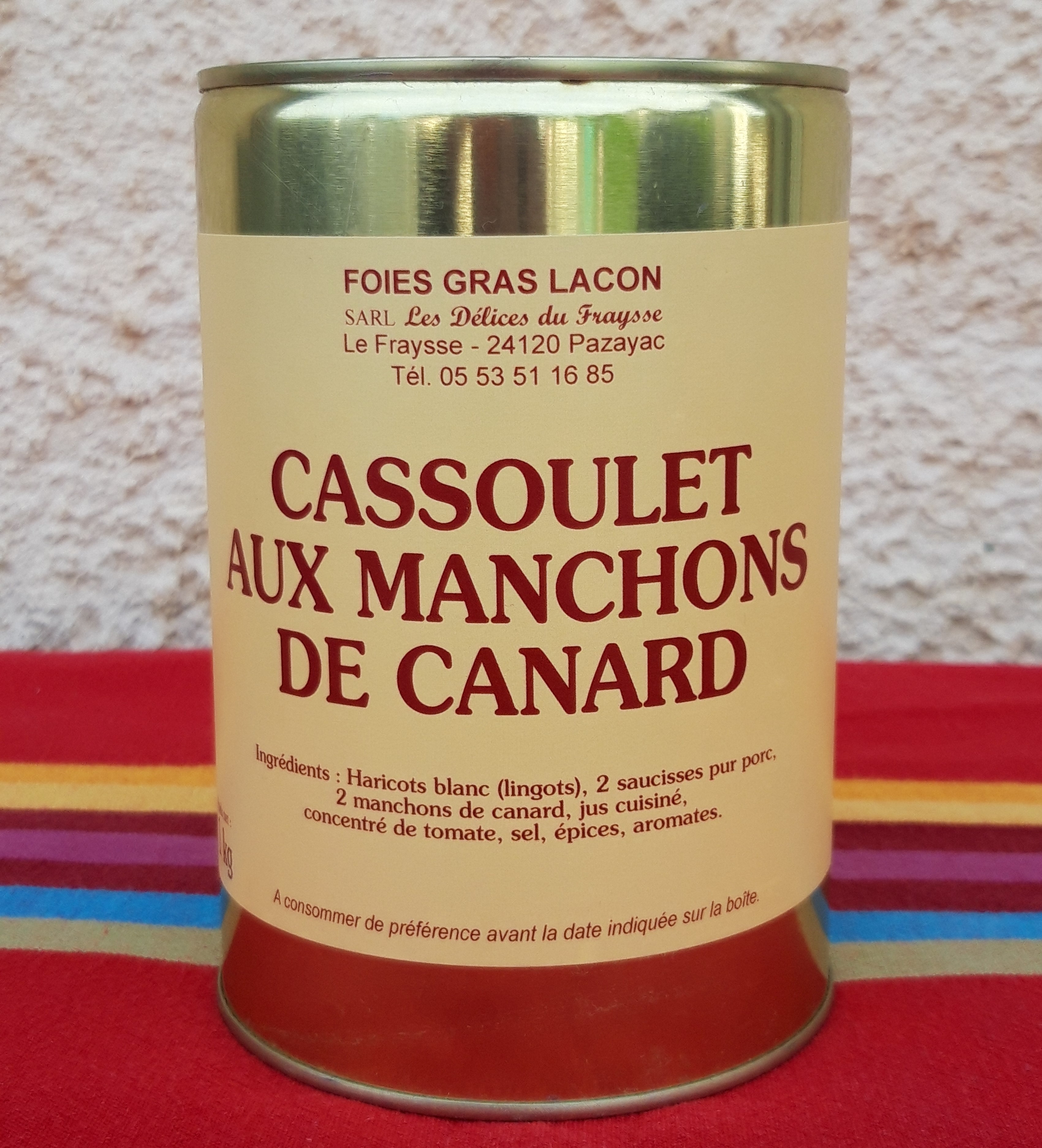 Cassoulet aux manchons de...