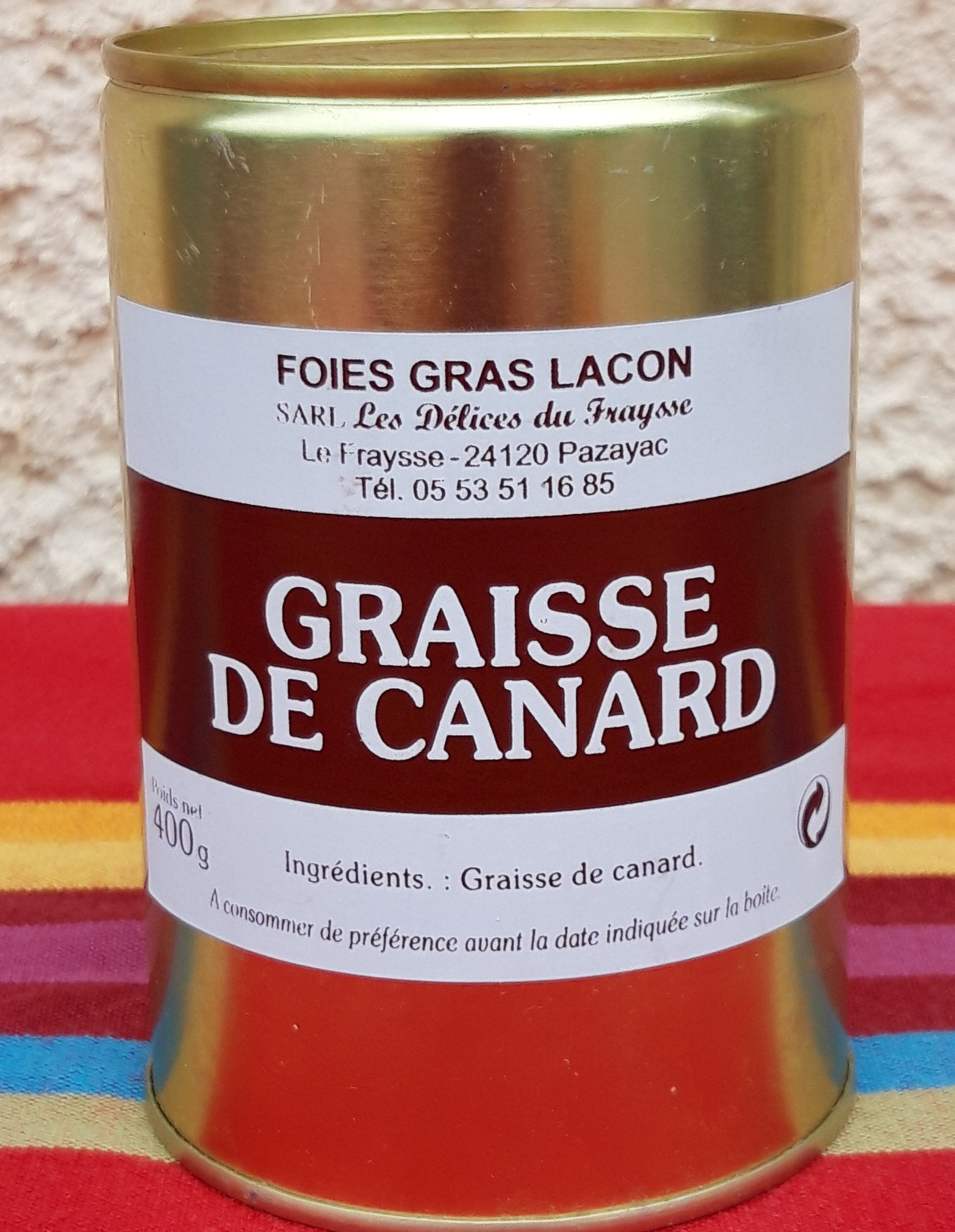 Graisse de canard